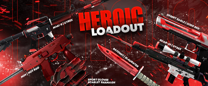 CS:GO Red loadout — GamerPay Blog