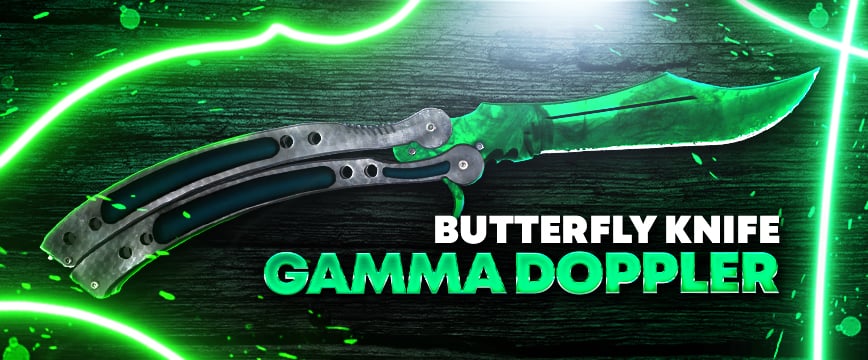Butterfly Knife | Gamma Doppler (Emerald Phase)