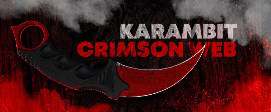 Karambit Crimson Web