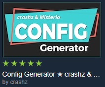 CS2 (CS:GO) Config Generator von crashz und Misterio - ein beliebtes Workshop-Tool zur Erstellung benutzerdefinierter Spielkonfigurationen.