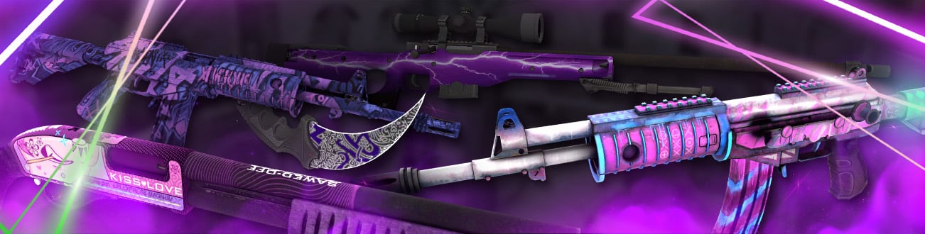 Best Purple CS2 Skins, Knives & Gloves | CS:GO Purple Loadout