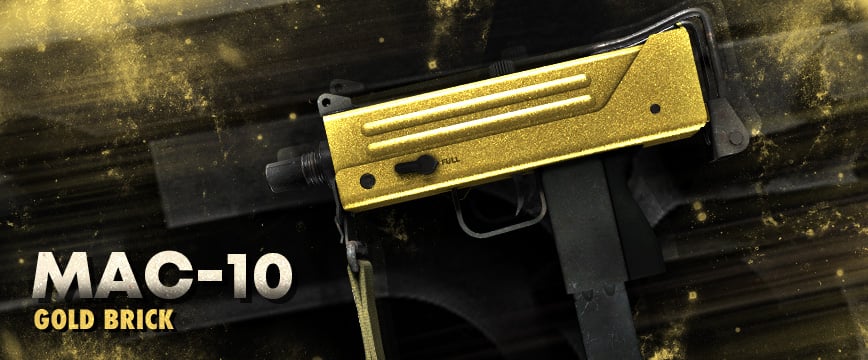 MAC-10 Gold Brick