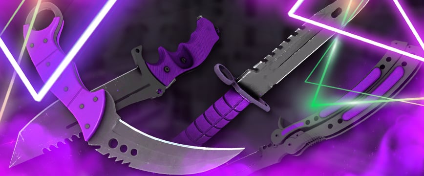Ultraviolet 5 knives