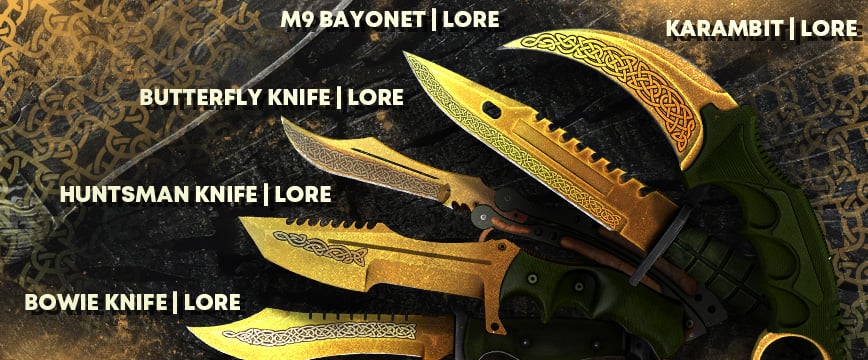cs2 golden knives