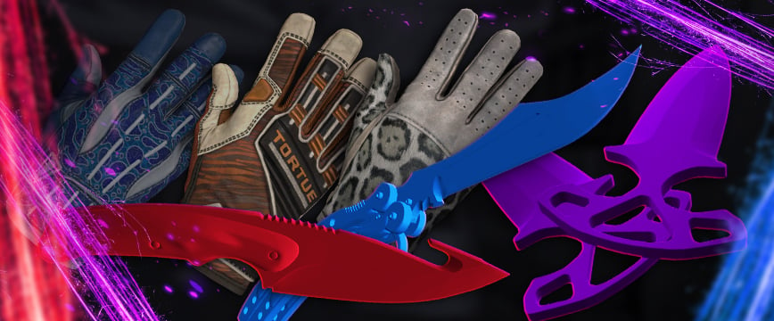 BEST GLOVE AND KNIFE COMBOS IN CS:GO 