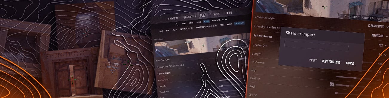 CS2 (CS:GO) Crosshairs | Best Pro CS2 Crosshair Codes