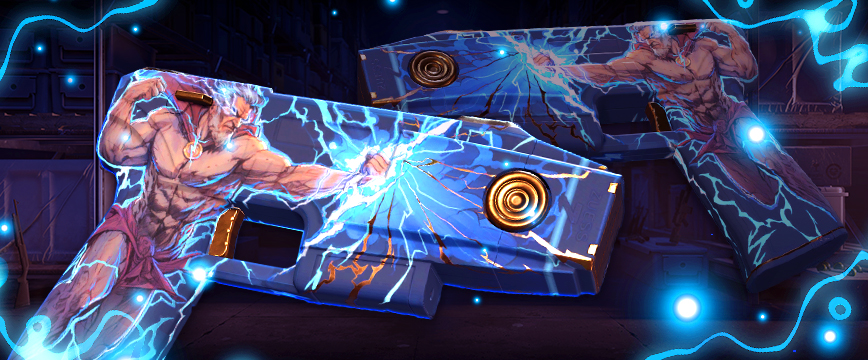 CS2 Kilowatt Case Zeus x27 | Olympus – Greek mythology-inspired skin featuring Zeus with lightning and red mantle.