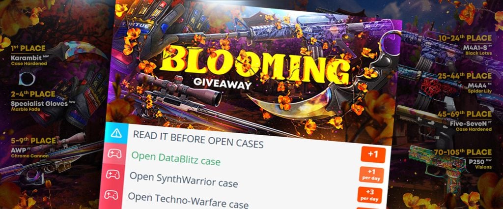 All Info About the BLOOMing Giveaway (1)