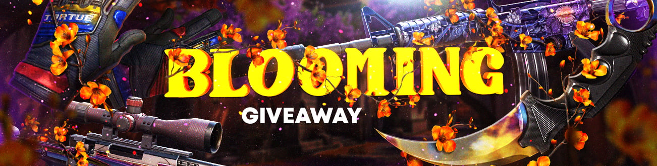 BLOOMing Giveaway By Hellcase