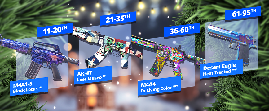 Santa's Megaaaaa Loot Giveaway by Hellcase skins