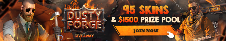  dusty forge giveaway Big banner