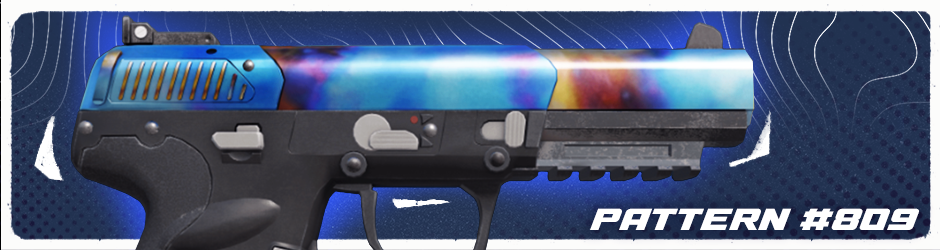 Five-SeveN Case Hardened pattern #809