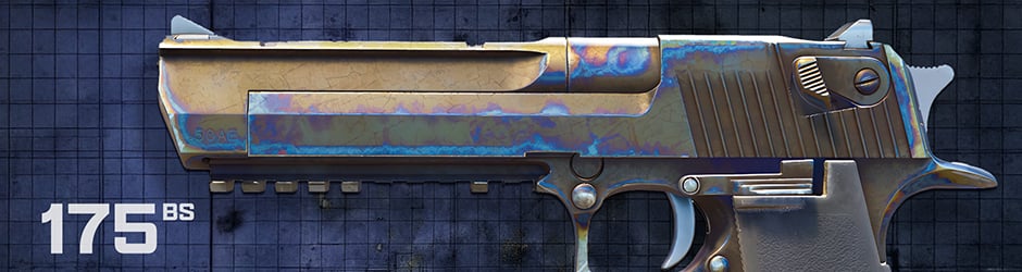 Desert Eagle Heat Treated Battle Scarred 175 Pattern