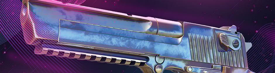 Desert Eagle Heat Treated Common Blue #2