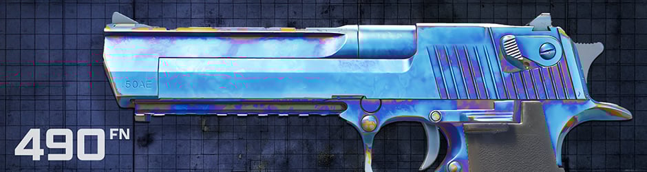 Desert Eagle Heat Treated Factory New 490 Pattern