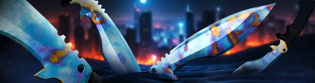 Kukri case hardened patterns image