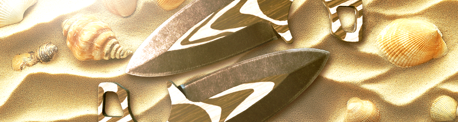 Shadow Daggers Black Laminate CS2 skin with a minimalist black and white design forming a sleek and stealthy look.