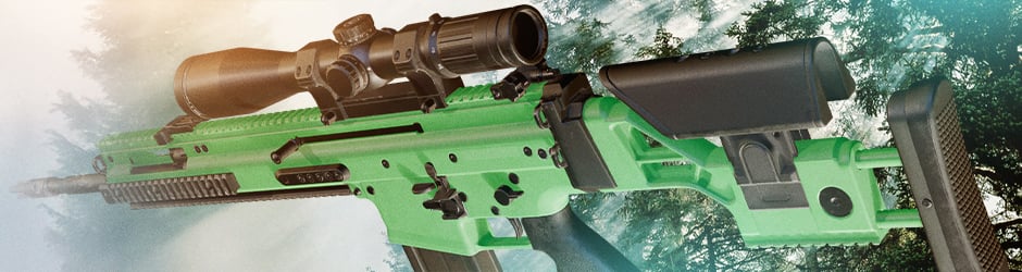 SCAR-20 Emerald CS2 skin with elegant green classic design