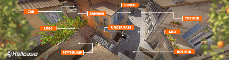 Inferno Callouts CS2 Guide: All Map Locations, A Site, B Site & Mid
