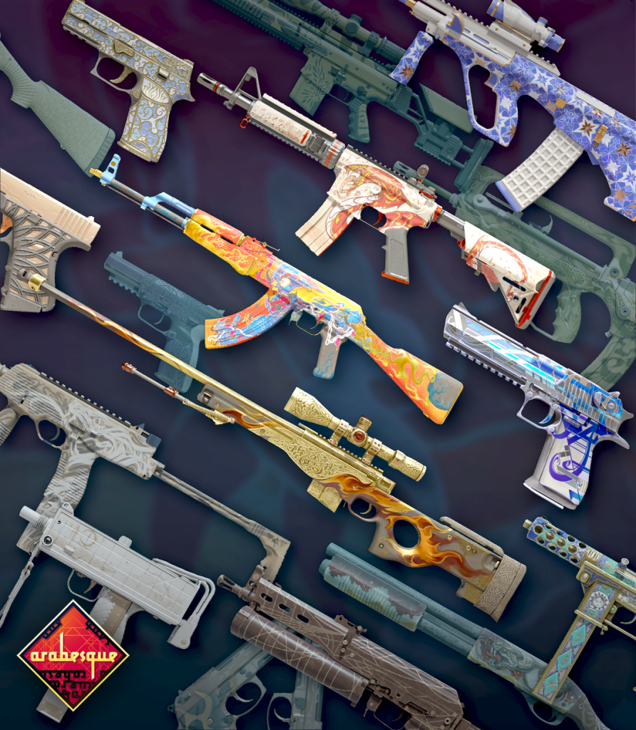 cs2 july 2026 update with new skins collection called arabesque