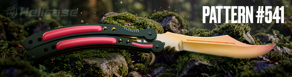 Butterfly Knife Fade Pattern #541