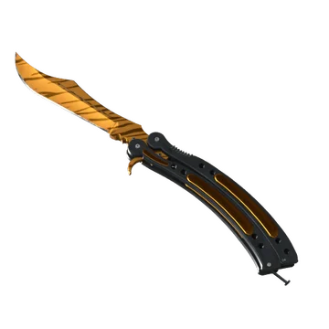 StatTrak™ Butterfly Knife | Tiger Tooth